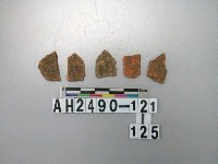 藏品(紅色夾砂陶片)的圖片